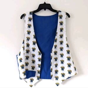 Vintage Kentucky Wildcats Old Logo Handmade Open Front Vest One Size